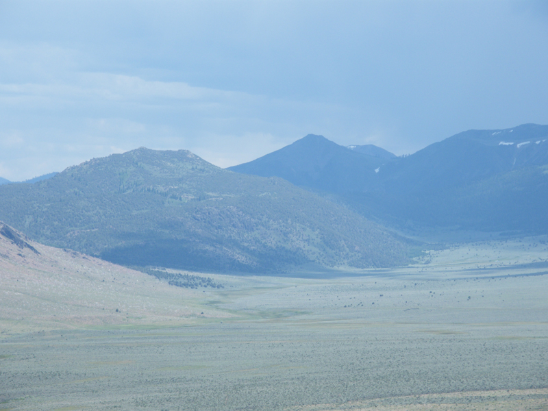 From the top of Monitor pass at about 8000 feet4