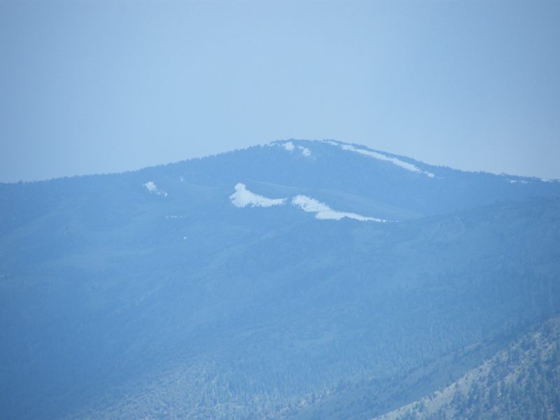 From the top of Monitor pass at about 8000 feet7