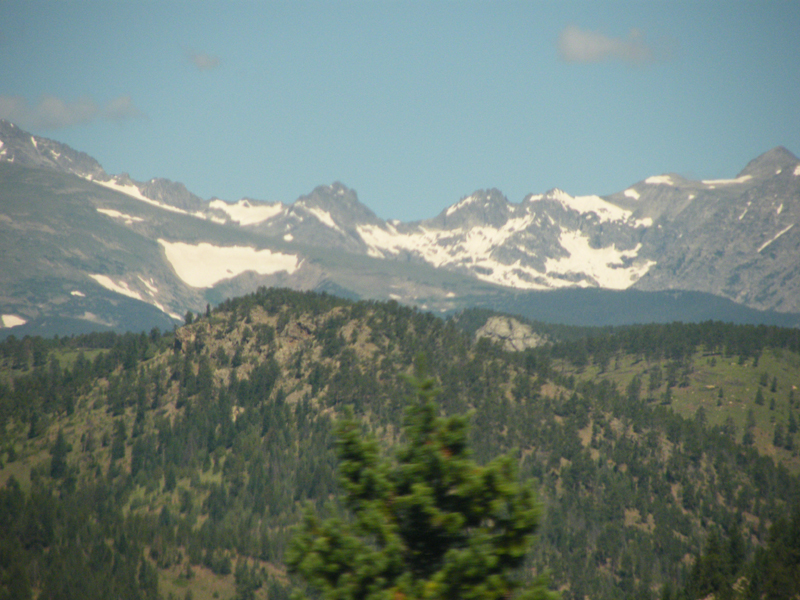 Front Range above Denver