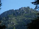 Mountain to north of Dardanelle resort
