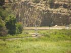 notice the interstate entering the canyon with us